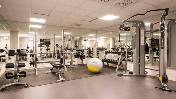 Gym på Park Airport hotell Arlanda
