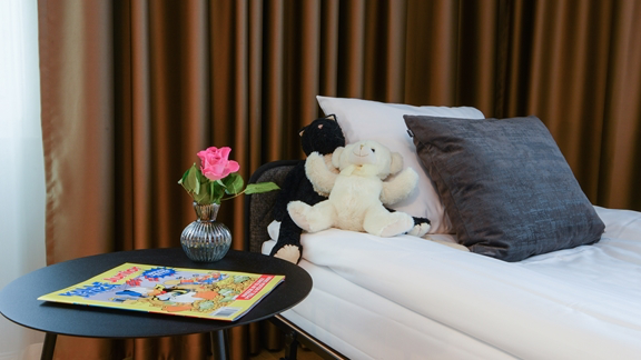 familjerum på ett hotell nära Arlanda