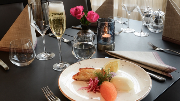 Läckra mat och dryck serveras på Park Airport Hotel i Arlanda